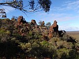 Distinctive outcropping on Helena and Aurora Range (Bungalbin) - Helena and Aurora Range (Bungalbin)